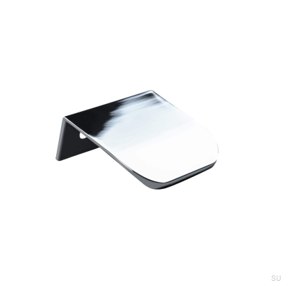 Poignée de meuble Poppi 40 edge, chrome poli
