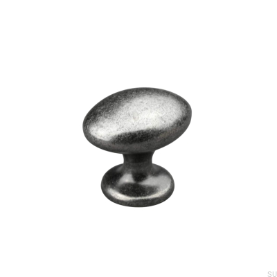 Bouton de meuble en étain antique Forio 38