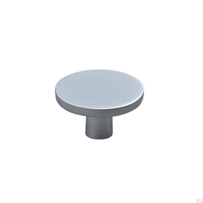Bouton de meuble argenté Garda 42