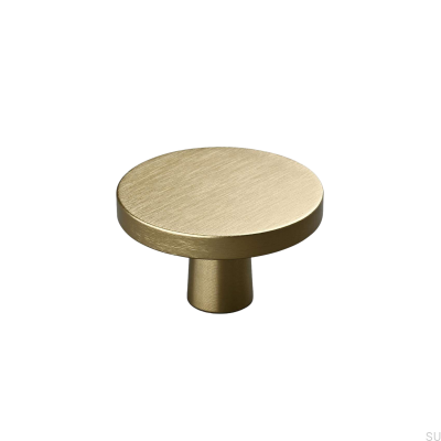 Bouton de meuble Garda 42 Or Brossé