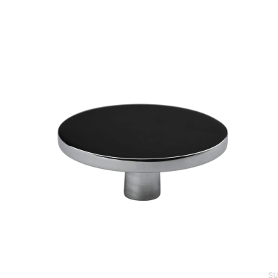 Bouton de meuble Garda 60, chrome poli