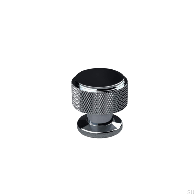 Bouton de meuble Lonato 30, chrome poli