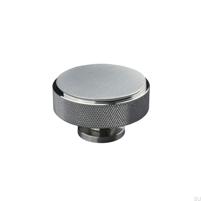 Bouton de meuble Lonato 50 Argent Brossé