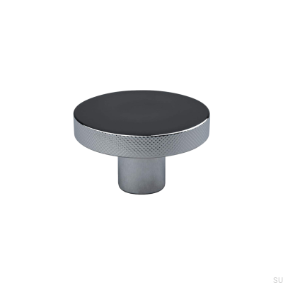 Bouton de meuble Monza 42, chrome poli