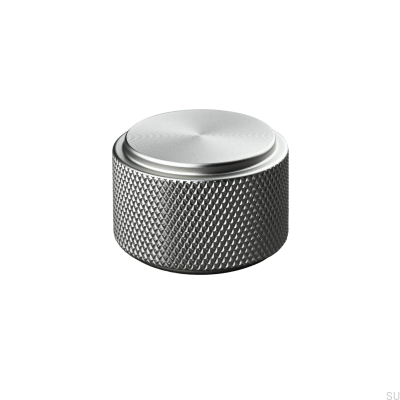 Bouton de meuble Rimini 30 Argent Brossé