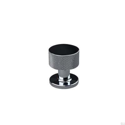 Bouton de meuble Sassari 25, chrome poli