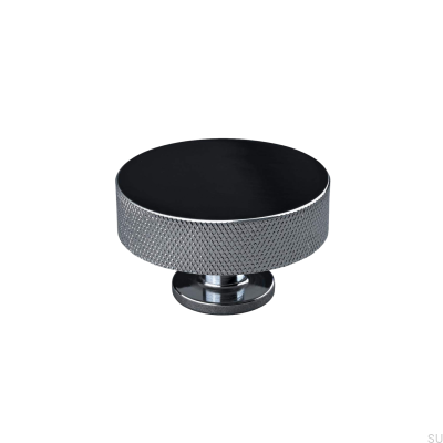 Bouton de meuble Sassari 50, chrome poli