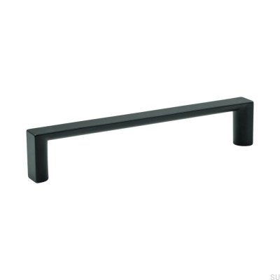 Poignée de meuble allongée 735 128 Black Metal