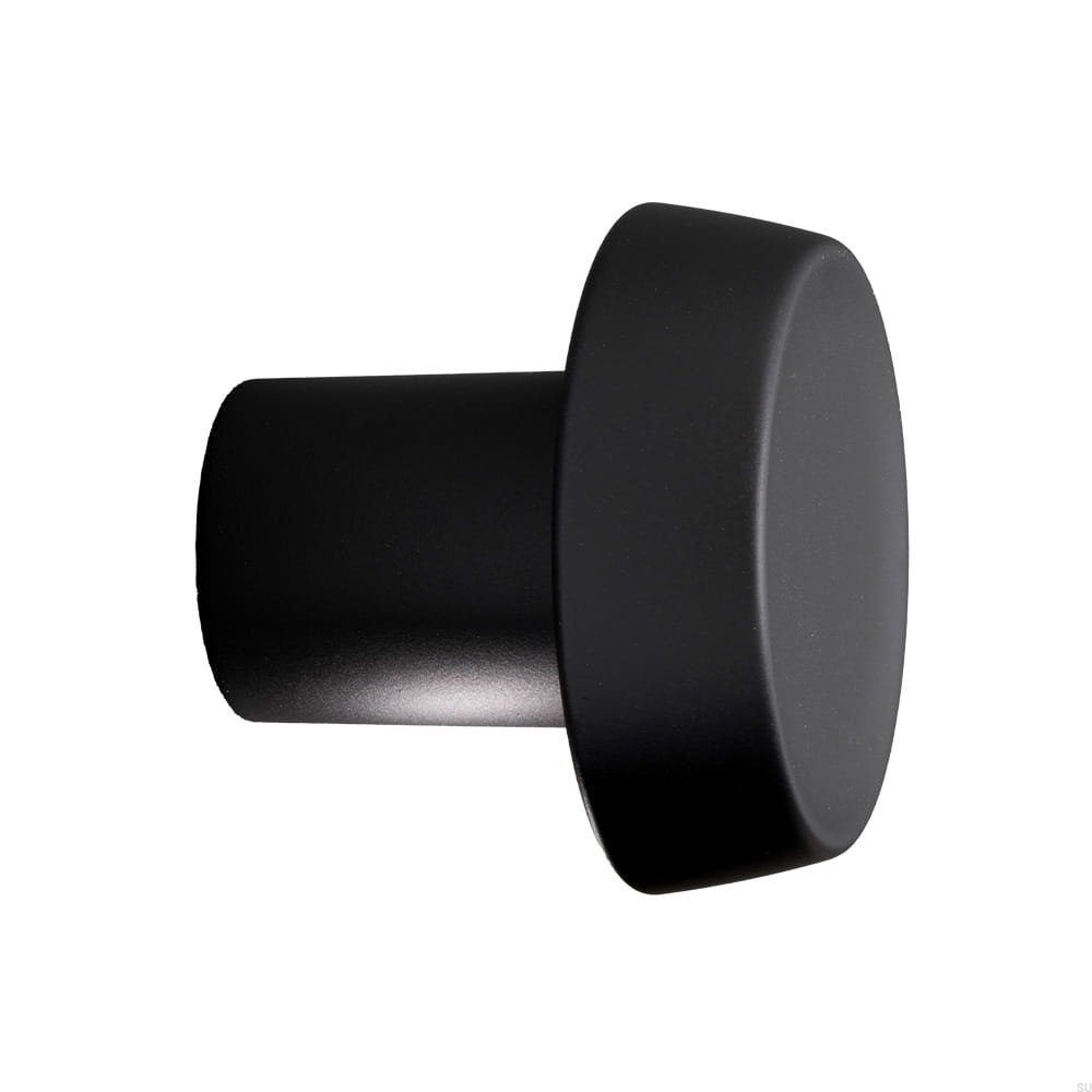 590062-21--Wieszak ścienny Caligola Metalowy Czarny