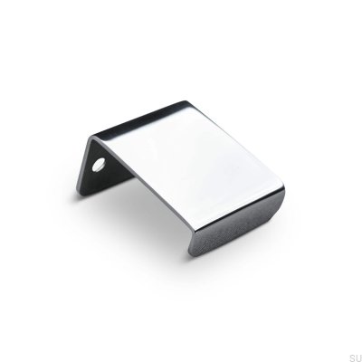 Poignée de meuble Moie 30 edge, chrome poli