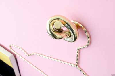 Bouton de meuble Knot 50, laiton poli, non verni