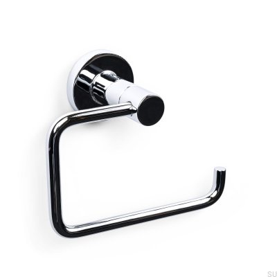 Porte papier toilette Toulon, chrome poli