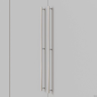 Poignée de meuble oblongue Varberg 704, chrome poli