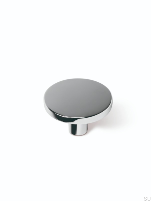 Bouton de meuble Como Silver Chrome poli