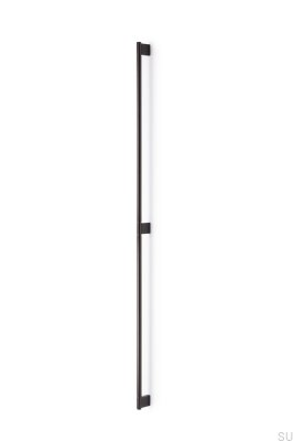  Poignée de meuble allongée Point 960 Aluminium Noir Titane 