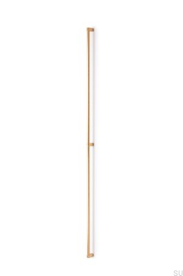 Poignée de meuble longitudinale Linkk 1056 Aluminium Or Brossé