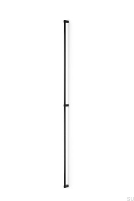  Poignée de meuble longitudinale Linkk 1056 Aluminium Noir Brossé