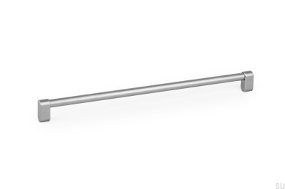 Poignée de meuble longitudinale Linkk 320, aluminium brossé argent