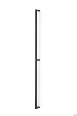 Riss Big 960 poignée de meuble oblongue Aluminium Marron