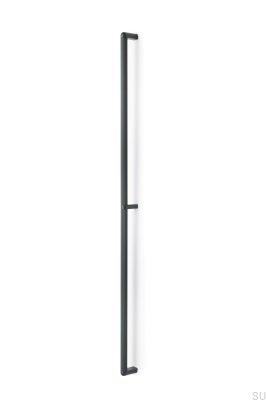 Poignée de meuble oblongue Riss Big 960, Aluminium Vert
