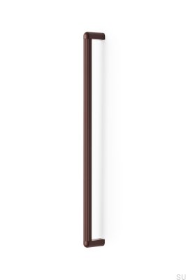 Riss Big 480 poignée de meuble oblongue Aluminium Rouge