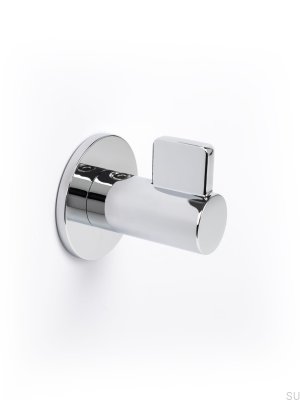 Support mural Fin Chrome Poli