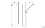 7012040LM51EI--Wieszak-ścienny-Tik-40-Aluminiowy-Żółty-Viefe-Skandynawskie-Uchwyty_3