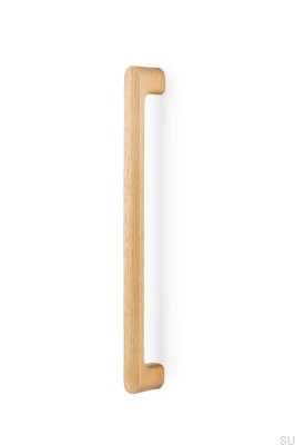 Poignée de meuble longitudinale unilatérale Luv Wood 384 Chêne en bois