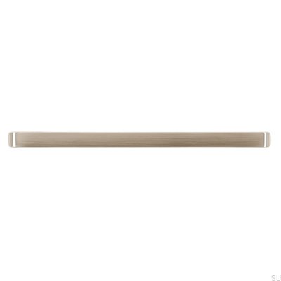 Poignée de meuble oblongue 2563 160 Argent Brossé