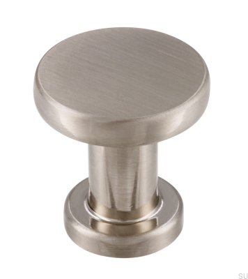 Bouton de meuble 2505 30 Argent Brossé
