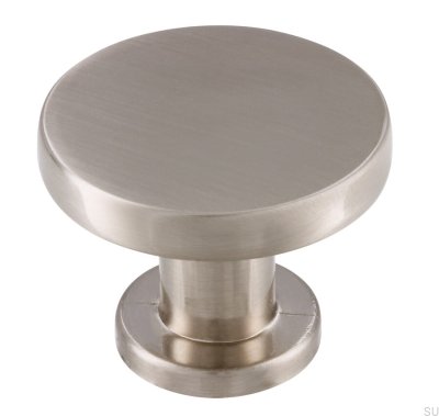 Bouton de meuble 2505 30 Argent Brossé