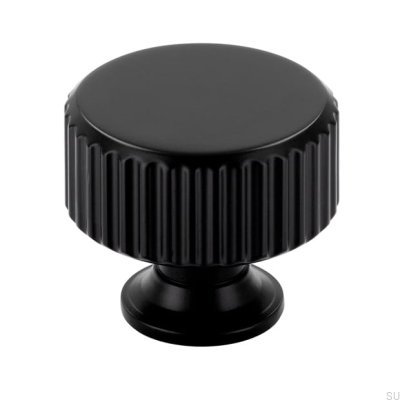 Bouton de meuble 2596 Métal Noir Mat