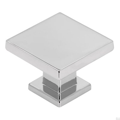 Bouton de meuble 2506 30 Chrome poli