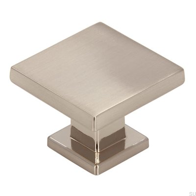 Bouton de meuble 2506 30 Argent Brossé