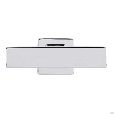 Bouton de meuble T-Bar 2520, chrome poli