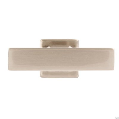 Bouton de meuble T-Bar 2520 argent brossé