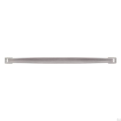 Poignée de meuble oblongue 2570 160 Argent Brossé