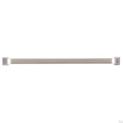 Poignée de meuble oblongue 2525 160 Argent Brossé