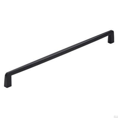 Poignée de meuble oblongue 2570 320 Noir Mat