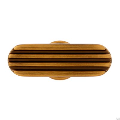 Bouton de meuble en bronze antique T-Bar 2588