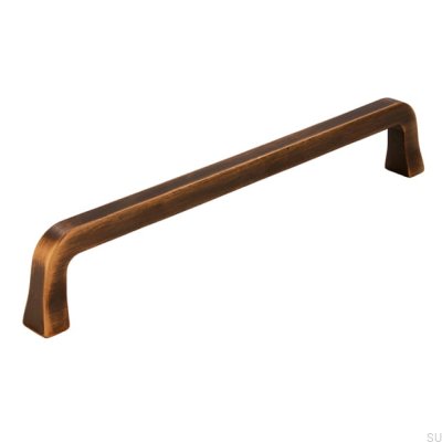 Poignée de meuble oblongue 2525 160 Bronze Brossé Antique