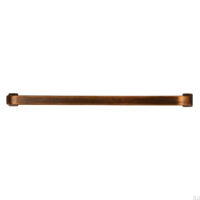 Poignée de meuble oblongue 2525 160 Bronze Brossé Antique