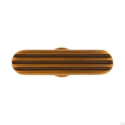 T-Bar 2588 48 Bouton de meuble en bronze antique