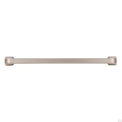 Poignée de meuble oblongue 2536 160 Argent Brossé