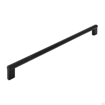 Poignée de meuble oblongue 2571 320 Noir Mat