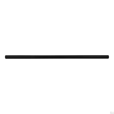 Poignée de meuble oblongue 2571 320 Noir Mat