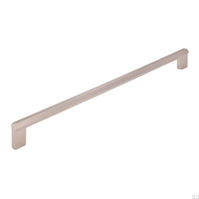 Poignée de meuble oblongue 2571 320 Argent Brossé