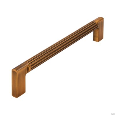Poignée de meuble oblongue 2591 160 Bronze Antique