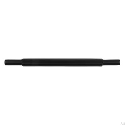 Poignée de meuble oblongue 2593 160 Noir Mat