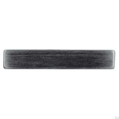 T-Bar 2562 48 Bouton de meuble en métal brossé noir